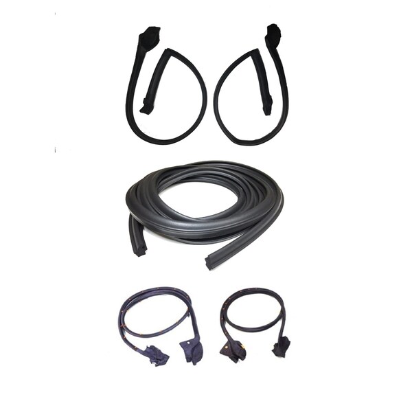 Fairchild Industries Kg4164-5 - 1970-1981 Chevrolet Camaro Roof Rail, Door & Trunk Seal Kit KG4164-5 - main